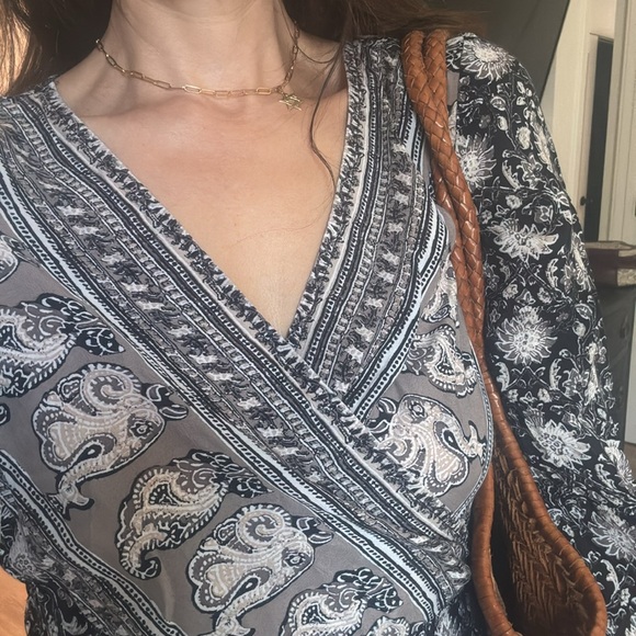 Lucky Brand wrap dress - Picture 3 of 4